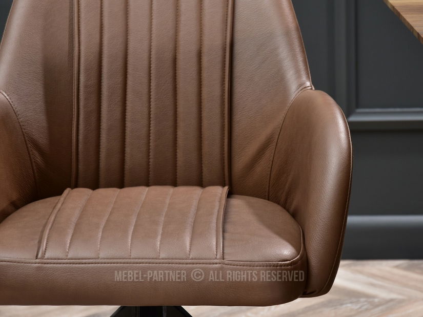 Židle Cruz (hnědá + černá)