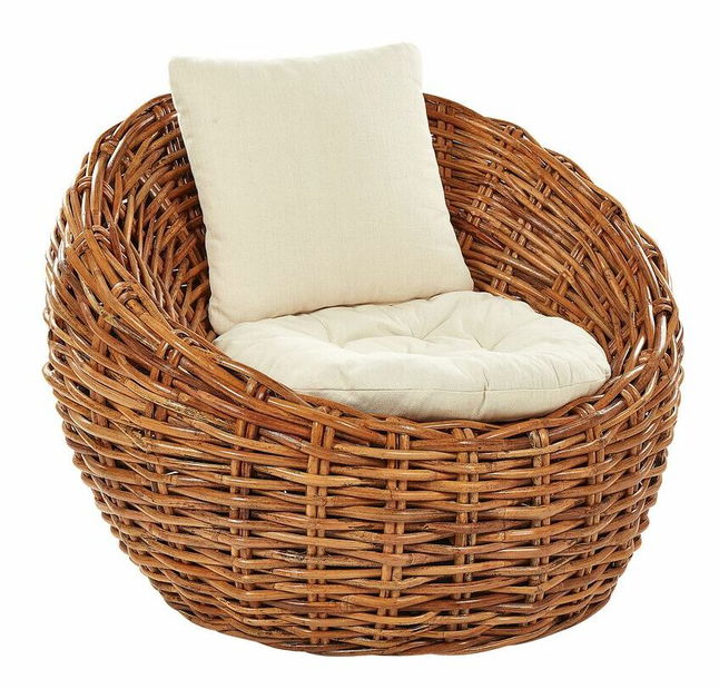 Zahradní židle Lerza (přírodní)