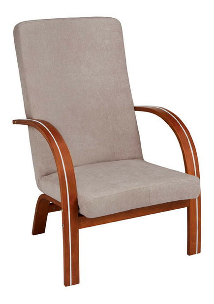 Křeslo BRW Jeff ES (béžová)