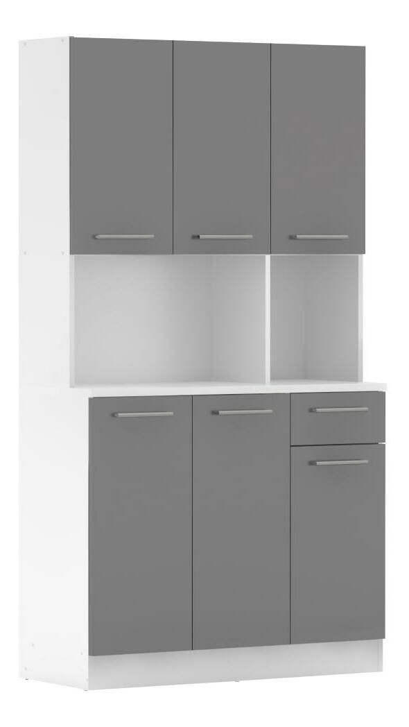 Kuchyňský kout Palermo NEW (bílá + grafit)