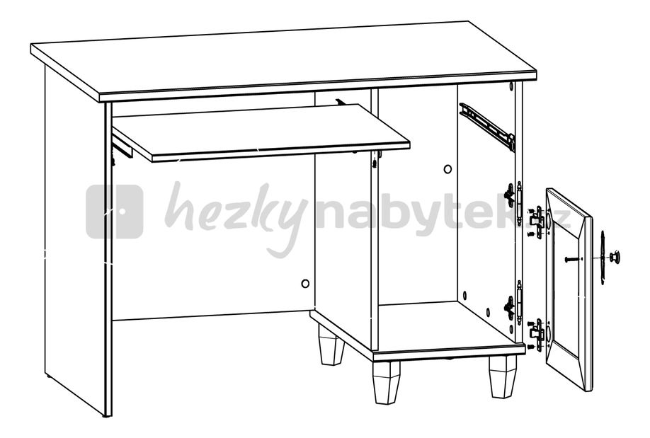 PC stolek BRW N. YORK GBIU 113