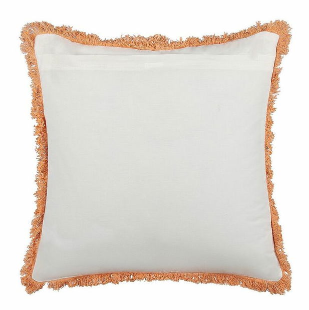 Ozdobný polštář 45 x 45 cm Satin (bílá)