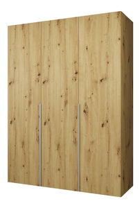 Šatní skříň 150 cm Alice 1 (dub artisan + kašmír)