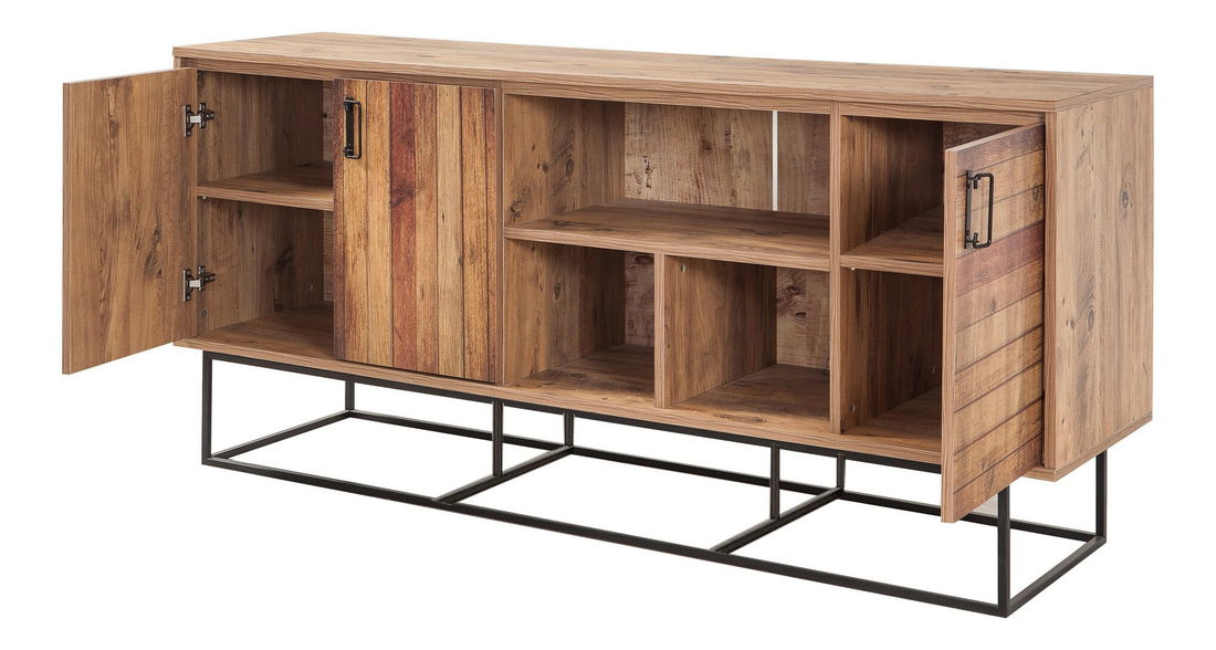 Skříňka Quanto 751 (atlantická borovice + černá)