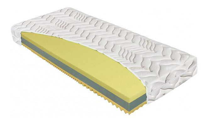 Pěnová matrace Materasso Termopur Comfort Aloe Vera Visco 3D 200x70 (T3)