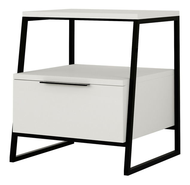 Noční stolek Patron (Bílá)