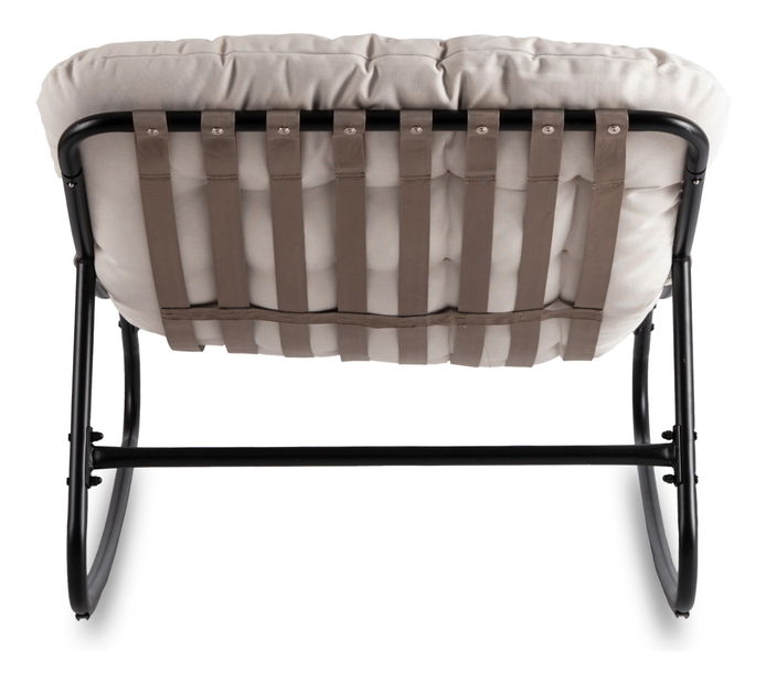 Houpací křeslo Aures (béžová)