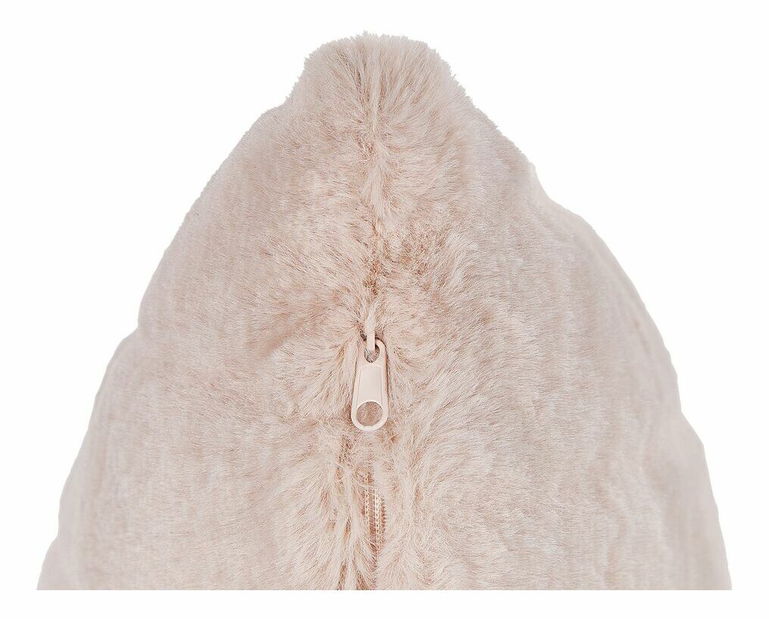 Sada 2 ozdobných polštářů 45 x 45 cm Pumlla (růžová)