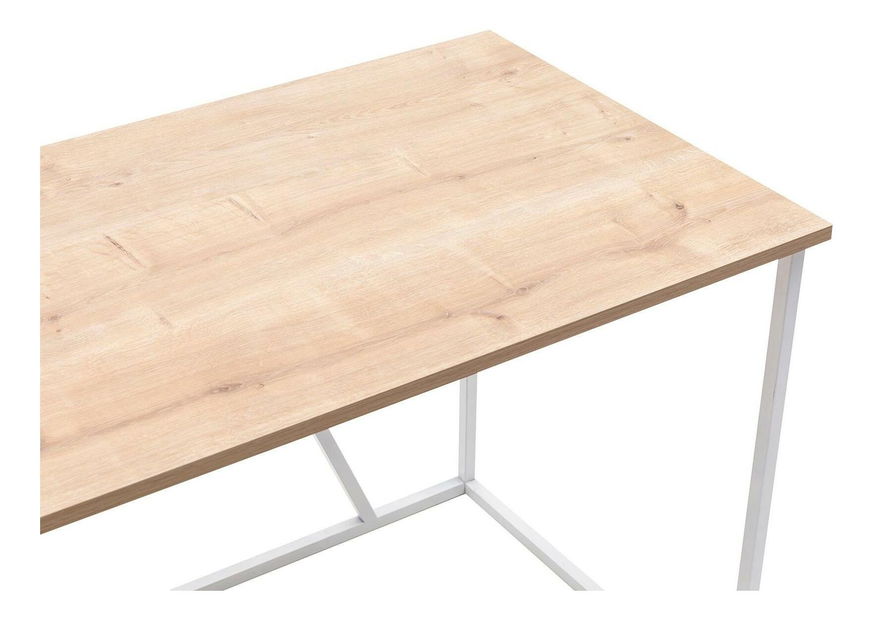 Psací stůl Nidupe 6 (dub safírový + bílá)