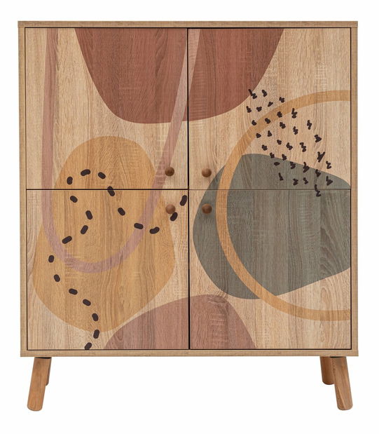 Skříňka Maluxe (Vícebarevné)