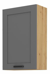 Horní kuchyňská skříňka Lucid 60 G 90 1F (dub artisan + dustgrey)
