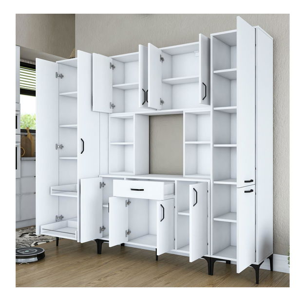 Set 3ks. konferenčních stolků Kutevi 2 (bílá)