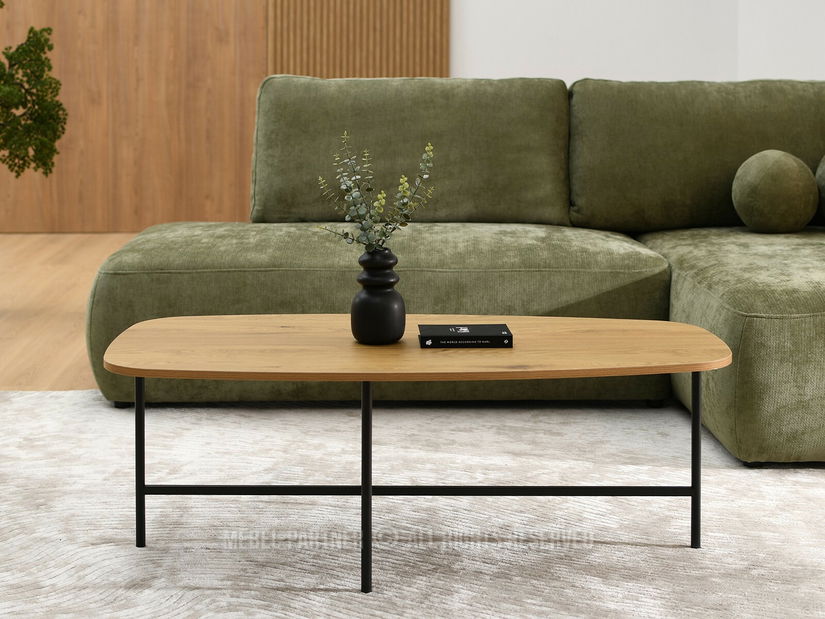 Konferenční stolek Bigoton (dub + černá)