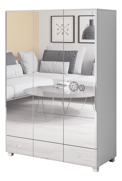 Šatní skříň Belinda Typ 19 (bílá) *bazar