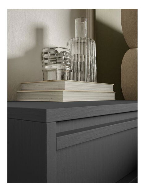 Noční stolek Evane E1 (černá)