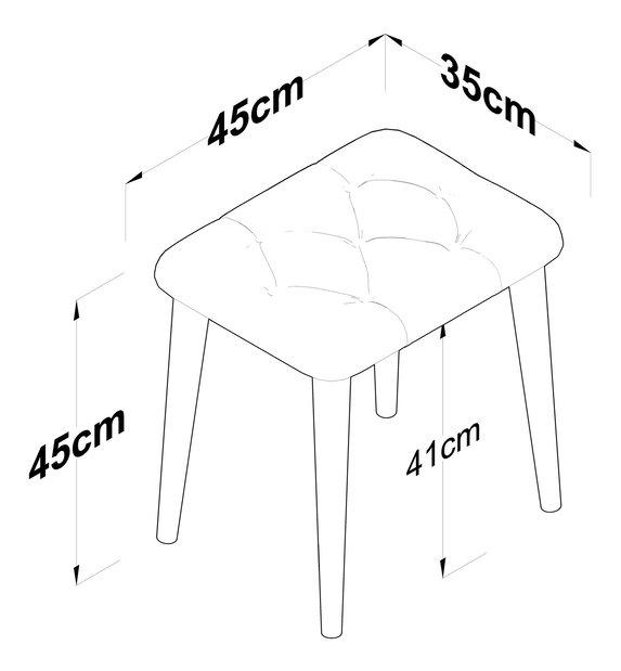 Podnožka Beme (bílá)