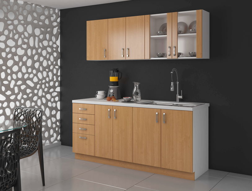 Dvířka na vestavěnou myčku Sylrona ZM 713 x 446 (olše + bílá)