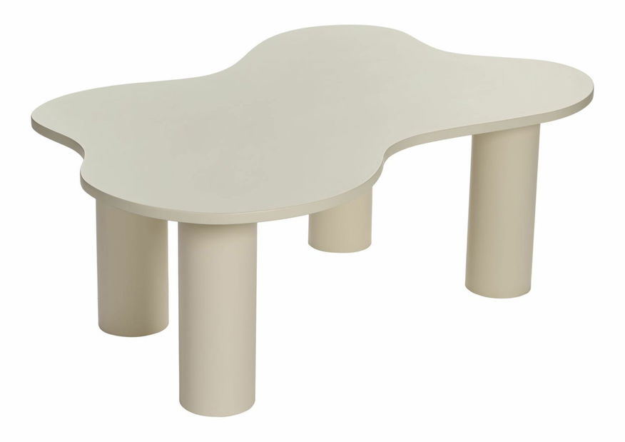 Konferenční stolek Blumingdel (krémová)