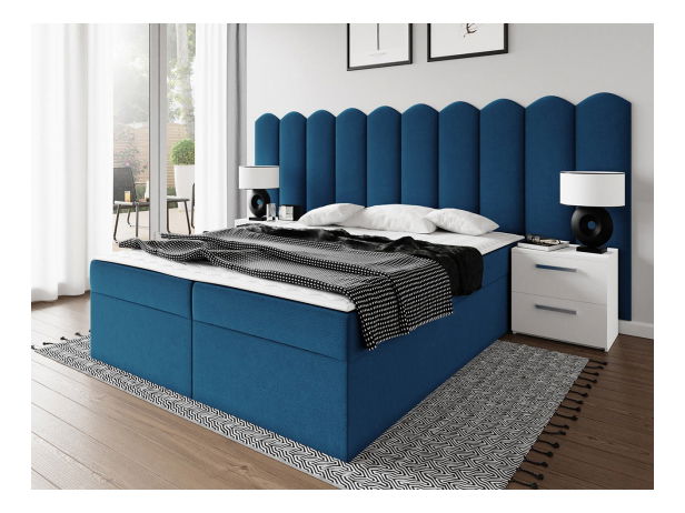 Čalouněný nástenný panel Kir 120x30 cm (Manila 26) *výprodej