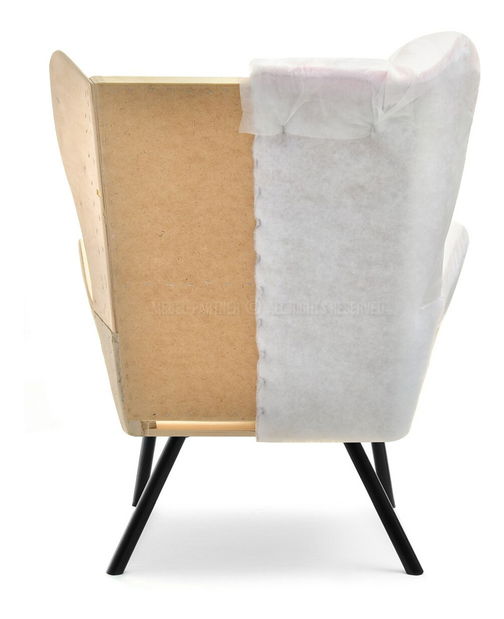 Designové křeslo Norweien (zlatá)