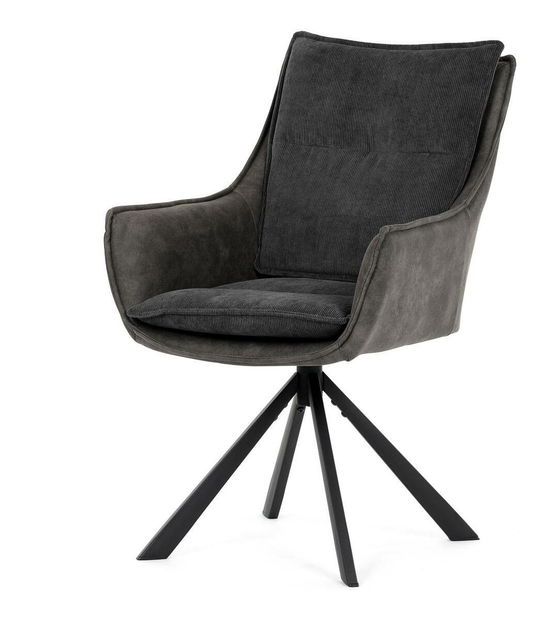 Jídelní židle Defiende (šedá)