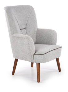 Křeslo Bisha (siva)