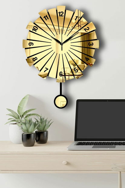 Nástěnné hodiny Vlní (šedá)