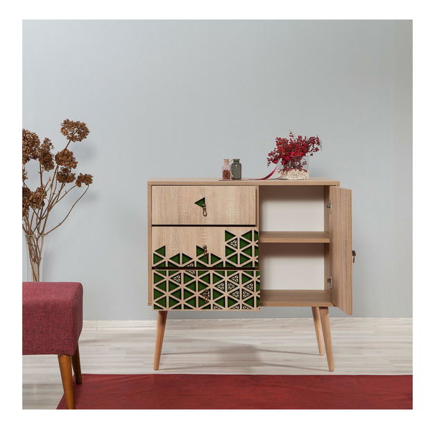 Komoda Valentina 121 (dub sonoma)