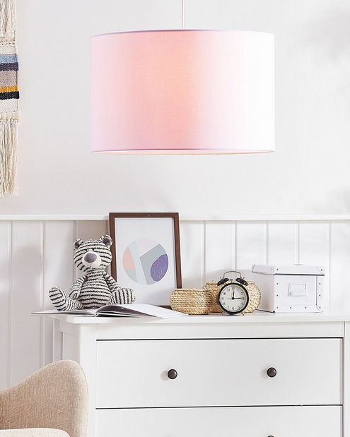 Závěsná lampa LAVVA (růžová)