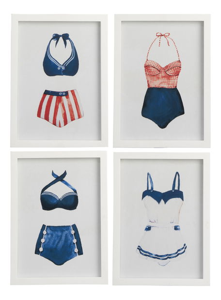 Fotorámeček (bílá) 34x2x25cm