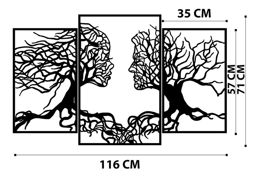 Nástěnná dekorace Batali