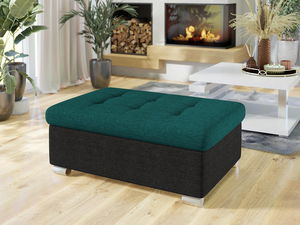 Taburetka Toneda velká (tyrkysová + černá)