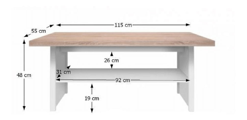 Konferenční stolek Timmy Typ 18 115 *bazár