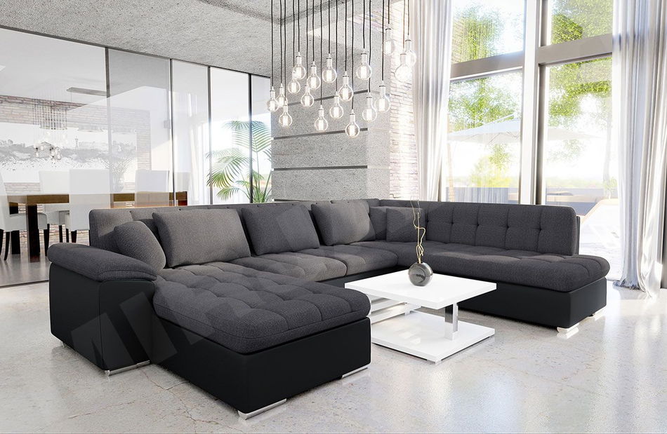 Rohová sedací souprava Talia (rezavá)