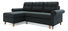 Rohová sedací souprava Ostrol (grafit) (L)