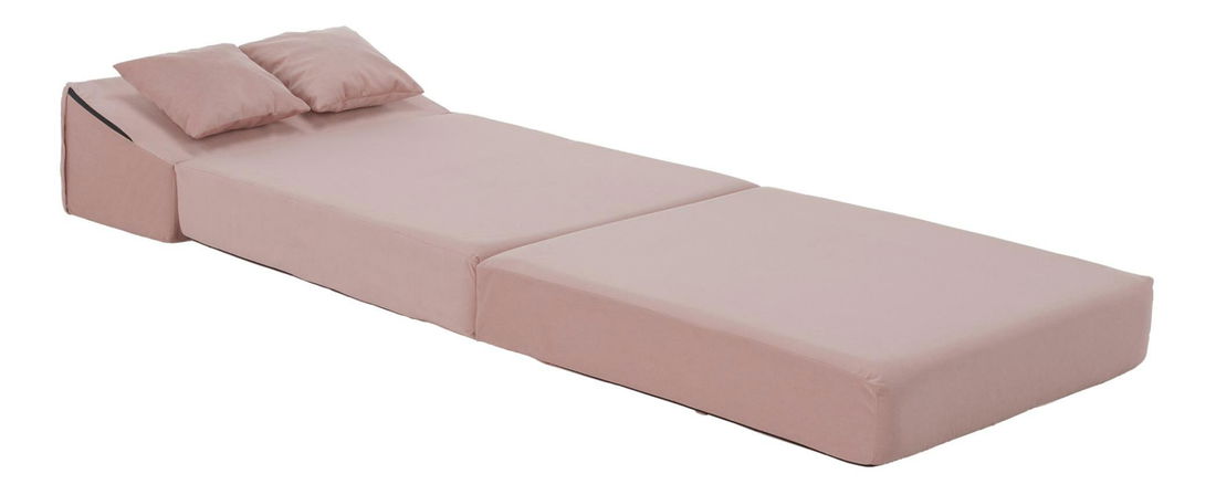 Rozkládací křeslo Plantearan (růžová)