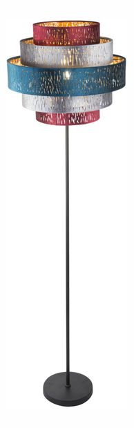 Stojanové svítidlo Ticon 15266S2 (moderní/designové) (černá + multicolor)