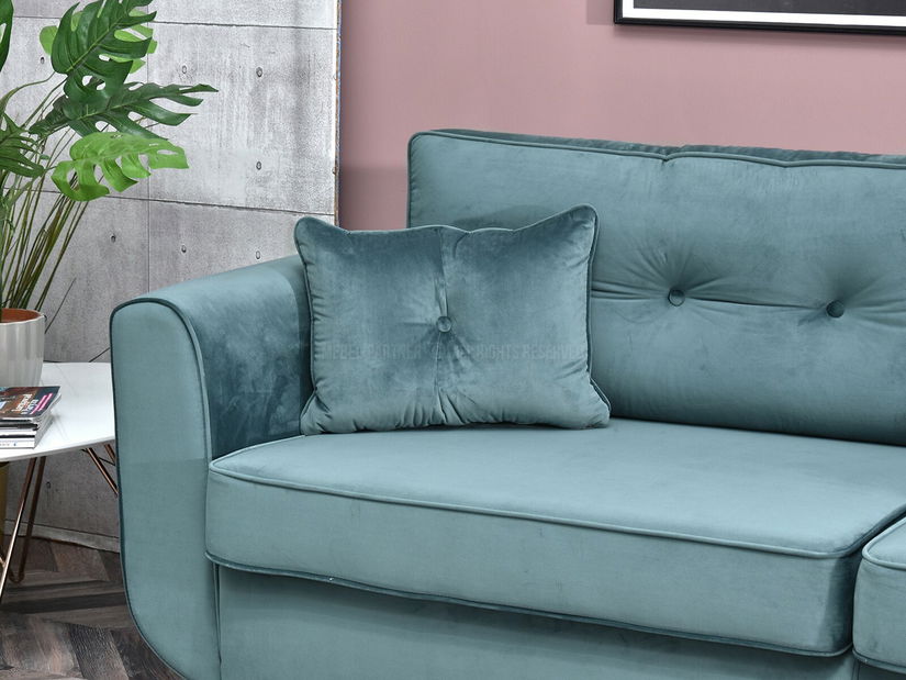 Pohovka dvousedačka Bacteria (černá)