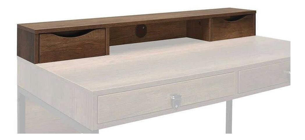 Nástěnná police Cordelia (ořech)