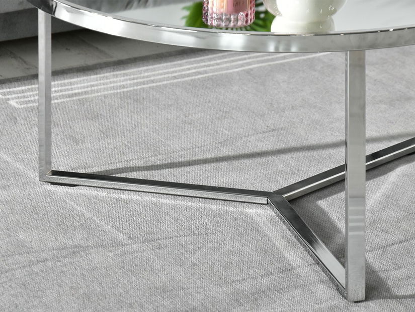 Konferenční stolek Natol (chromová)