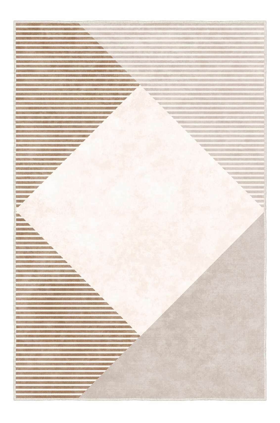 Koberec 160 x 230 cm Stefanie 25 (béžová + bílá)