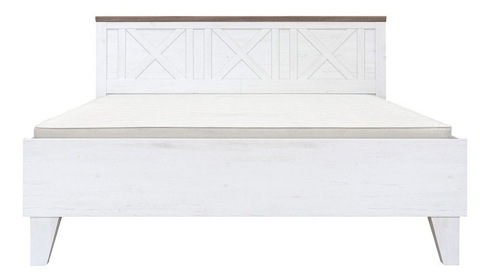 Manželská postel 160 cm BRW Stockholm LOZ/160