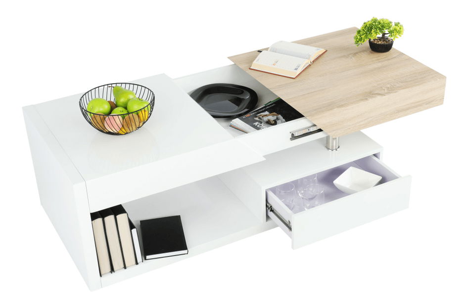 Konferenční stolek Melida (dub sonoma)