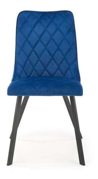 Jídelní židle Krazlard (tmavě modrá)