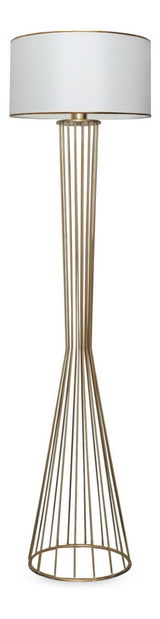 Stojanová lampa Kuptaretta 2 (bílá + zlatá)