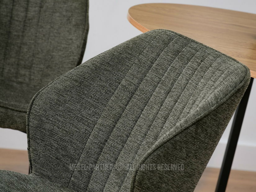 Židle Greta K (zelená + černá)