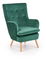 Křeslo Radcliffe (tmavě zelená)