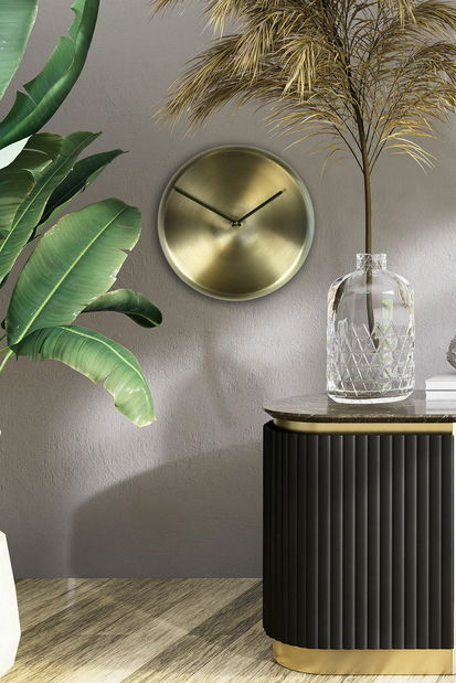 Konferenční stolek Adie (zlatá + černá)