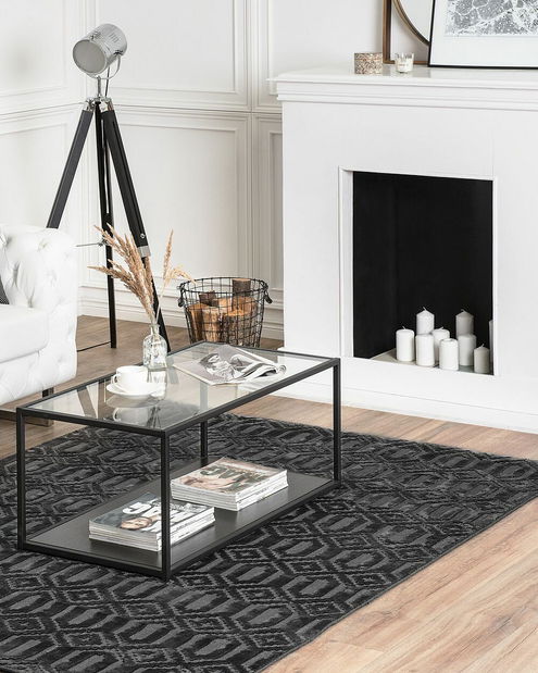 Koberec 230 cm Adente (tmavě šedá)