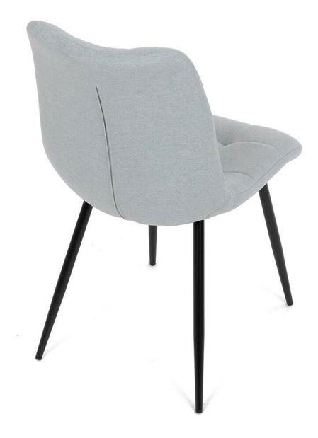 Jídelní židle Deseos (stříbrná)